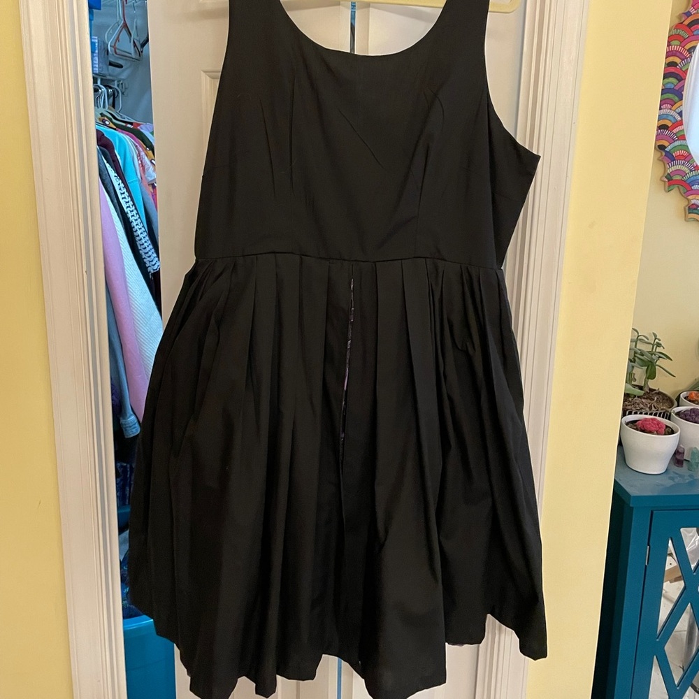 NWT Sarsparilly Custom dress with peakaboo PAISLEY PRINCE underskirt! Sz 4x